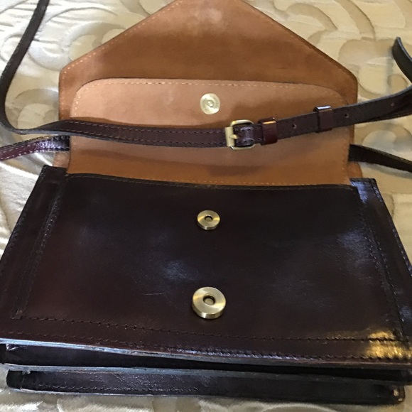 Patricia Nash Leopard Print and Brown Leather Women's Bag - Picture 6 of 10